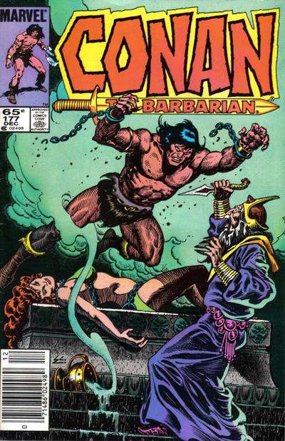 Conan the Barbarian #177 Newsstand Edition