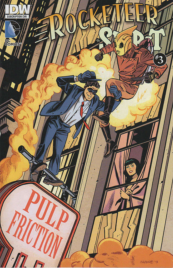 The Rocketeer/The Spirit: Pulp Friction #3 Variation A