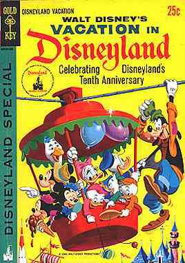 Vacation in Disneyland #1  - 2nd printing