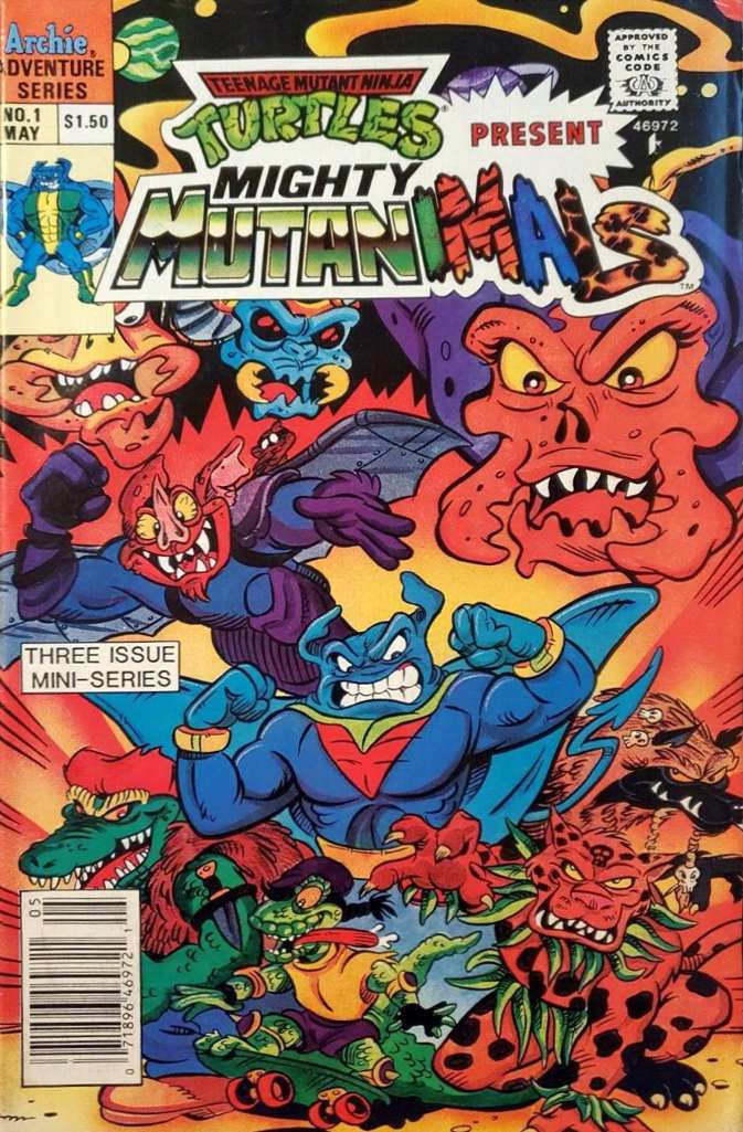 Mighty Mutanimals (Mini-Series, Canadian Edition)
