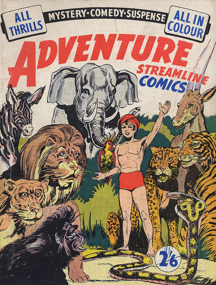 Adventure Streamline Comics
