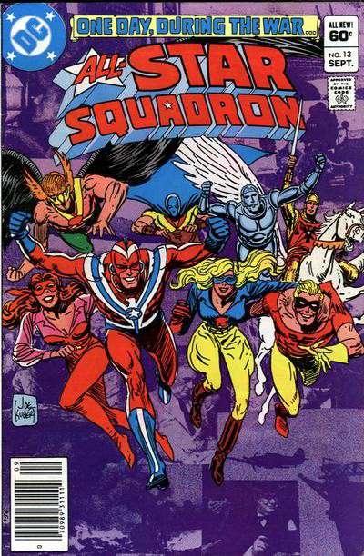 All-Star Squadron #13 Newsstand Edition