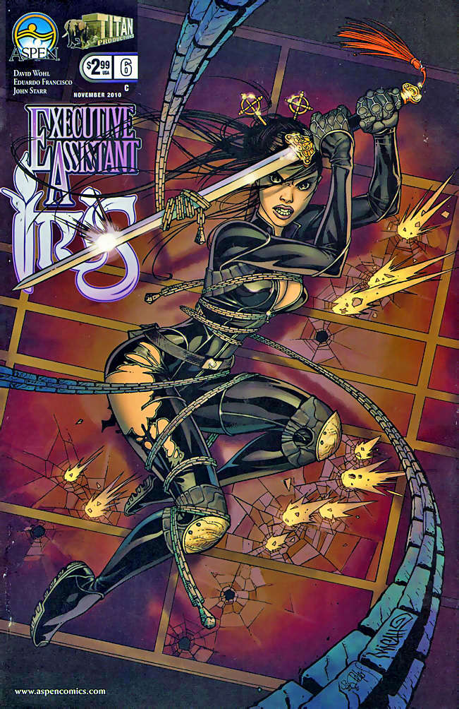 Executive Assistant: Iris #6 Variation C
