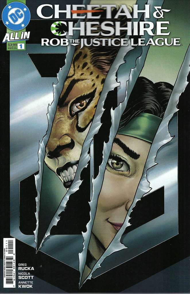 Cheetah & Cheshire Rob the Justice League #1 Variation A