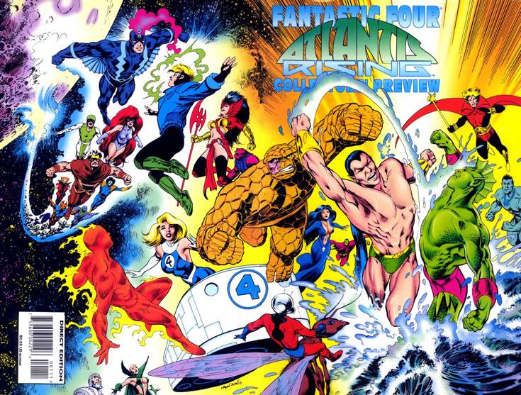 Fantastic Four: Atlantis Rising Ashcan #1