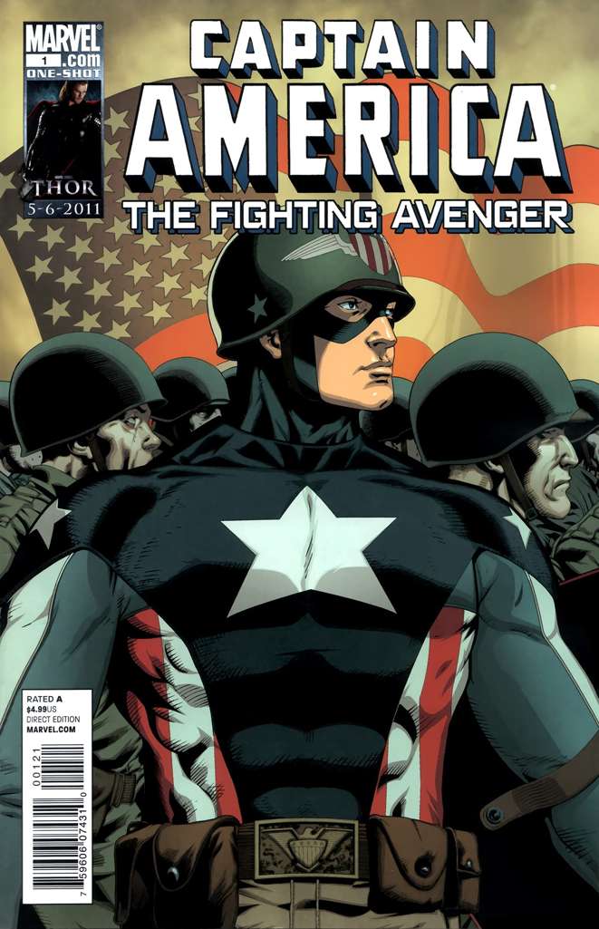 Captain America: Fighting Avenger #1 Variation A