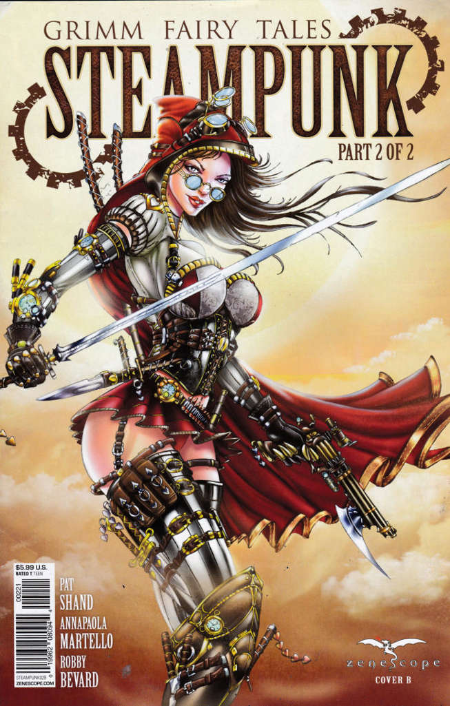 Grimm Fairy Tales Steampunk #2 Variation B