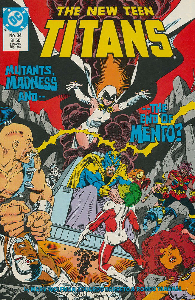 The New Teen Titans (2nd Series) #34