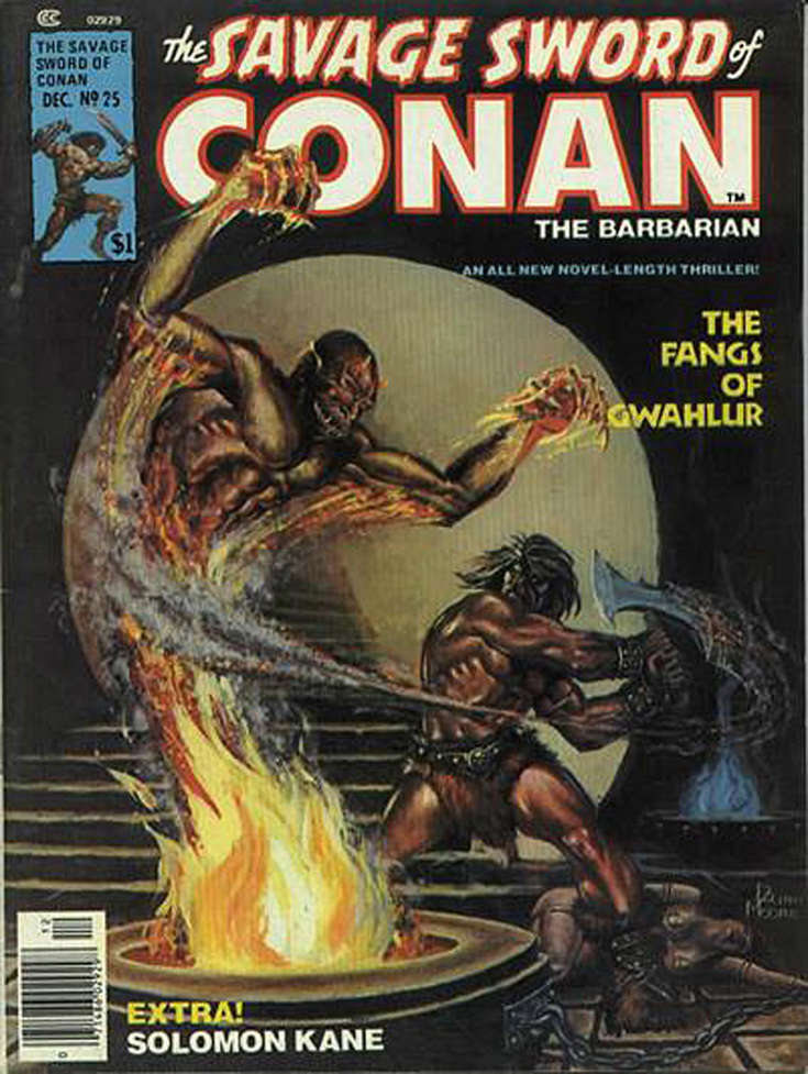 Savage Sword of Conan #25