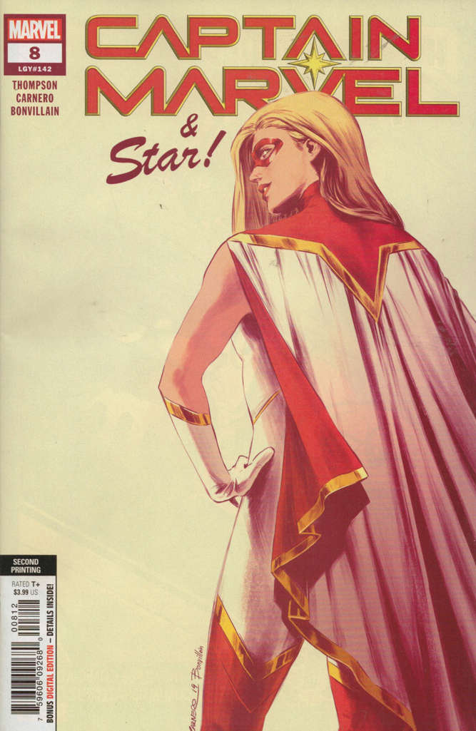 Captain Marvel (11th Series) #8  - 2nd printing
