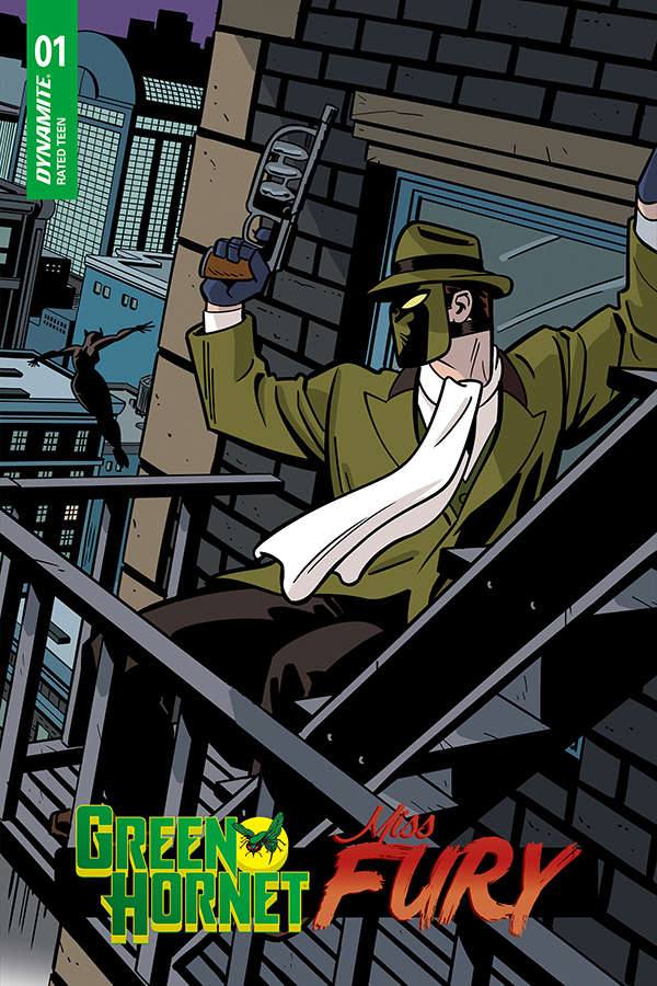 Green Hornet/Miss Fury #1 Variation D