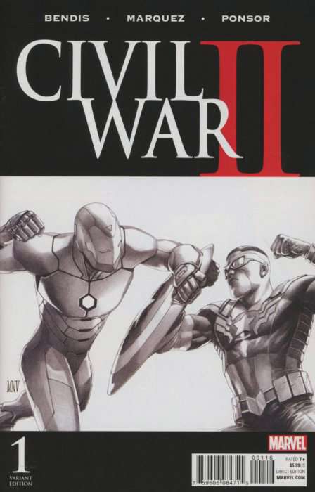 Civil War II #1 Variation E