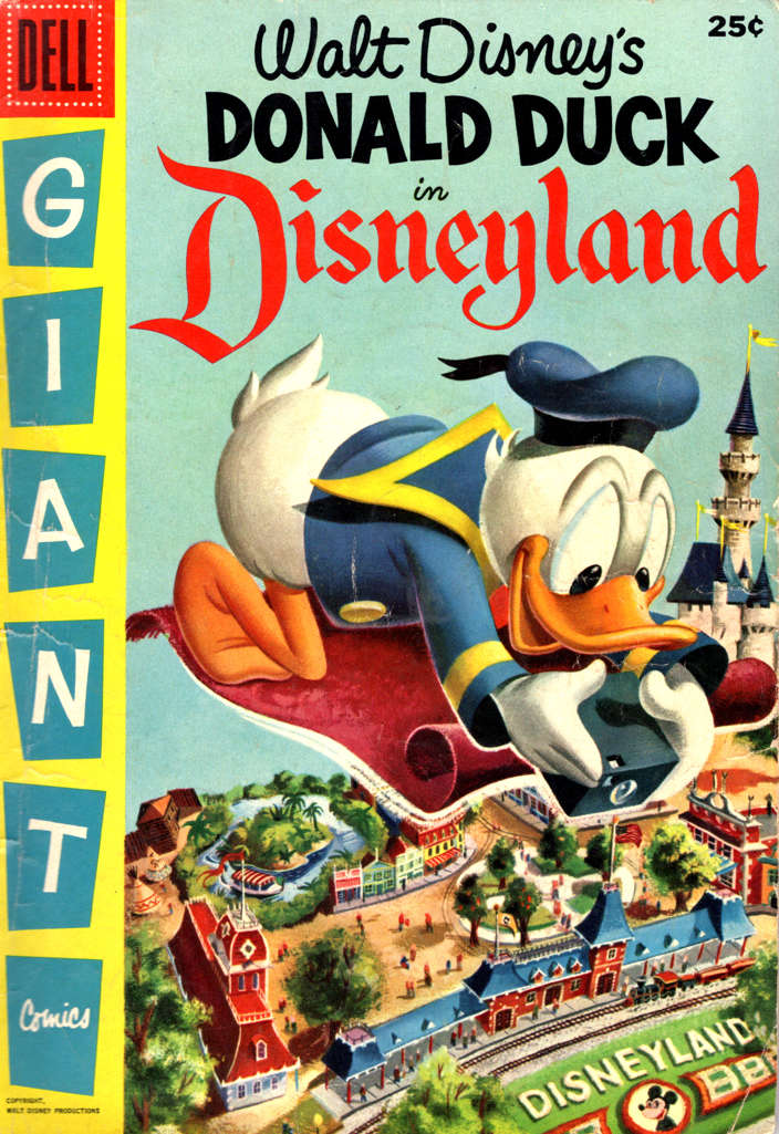 Donald Duck in Disneyland