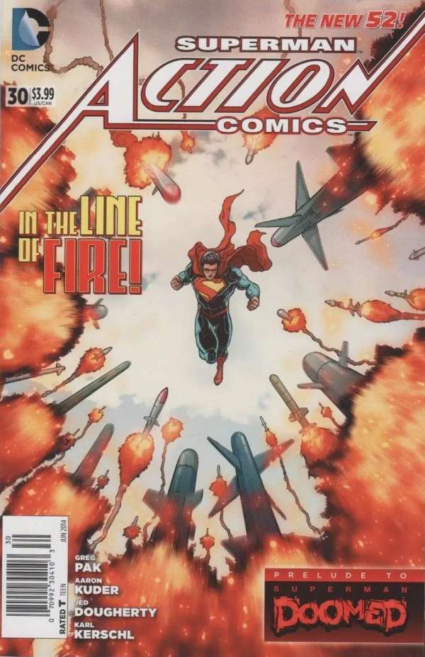 Action Comics (2nd Series) #30 Newsstand Edition
