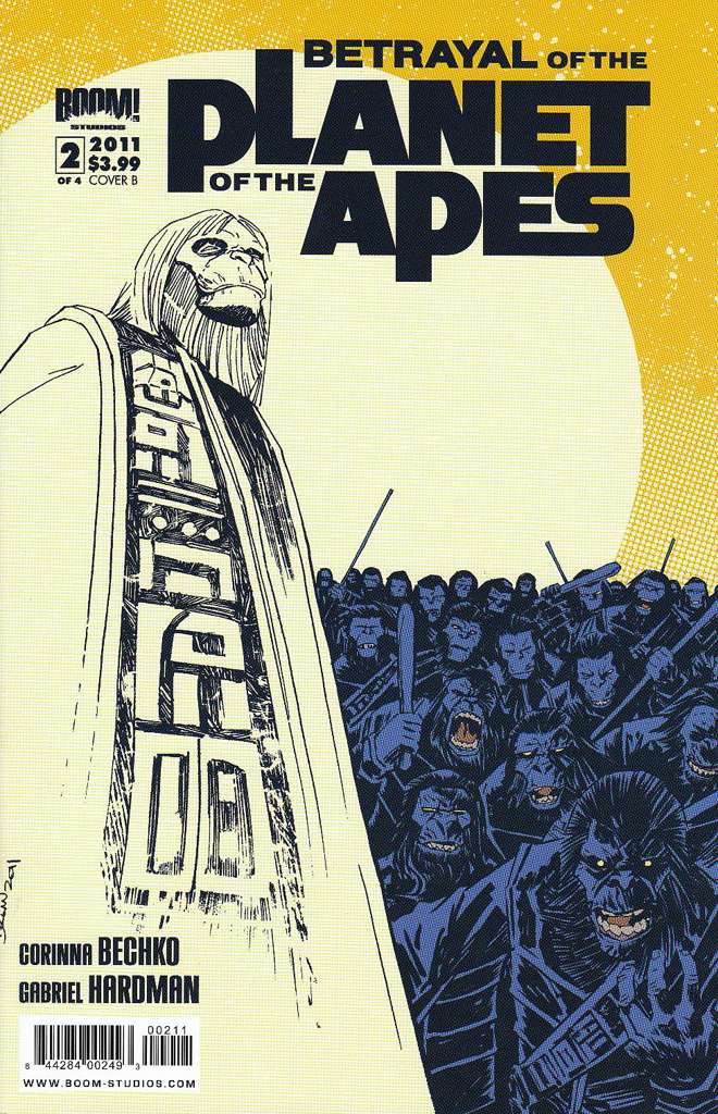 Betrayal of the Planet of the Apes #2 Variation B