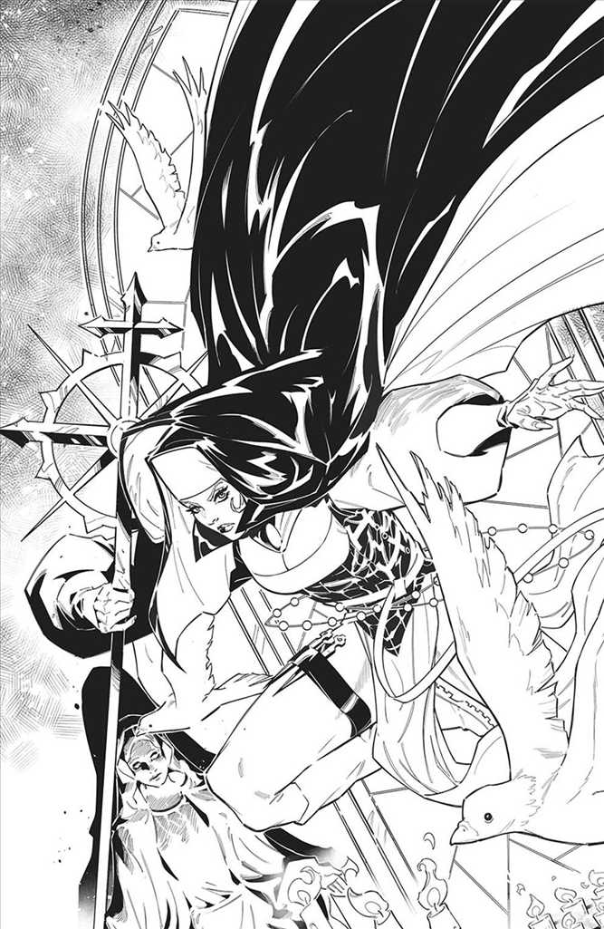 Marian Heretic #1 Variation B - 2nd printing