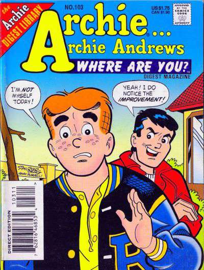 Archie…Archie Andrews, Where Are You? Digest Magazine #103