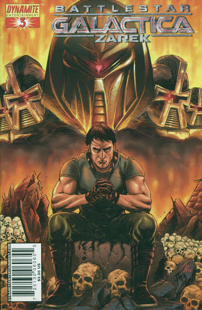 Battlestar Galactica Zarek #3 Variation B