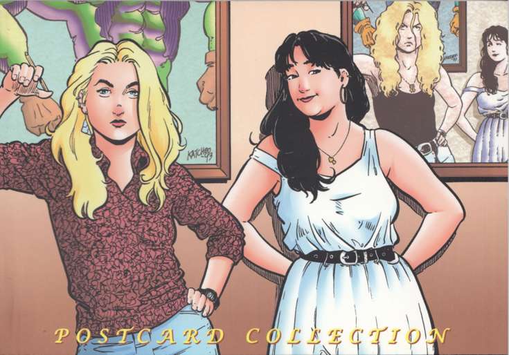 Strangers in Paradise Postcard Collection