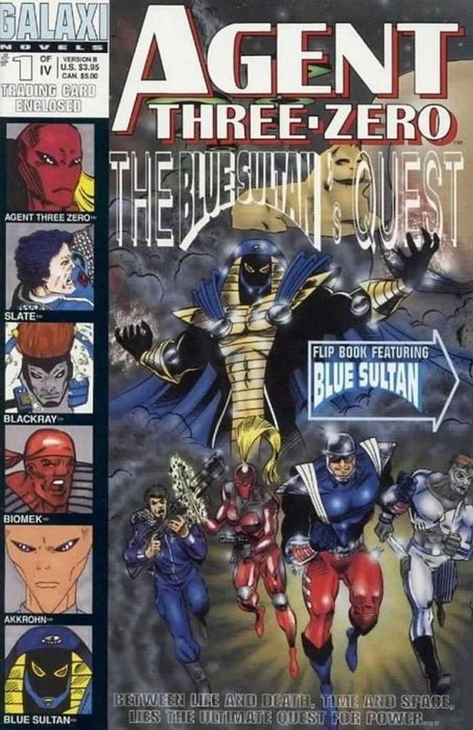 Agent Three Zero: The Blue Sultan’s Quest/Blue Sultan- Galaxi Fact Files