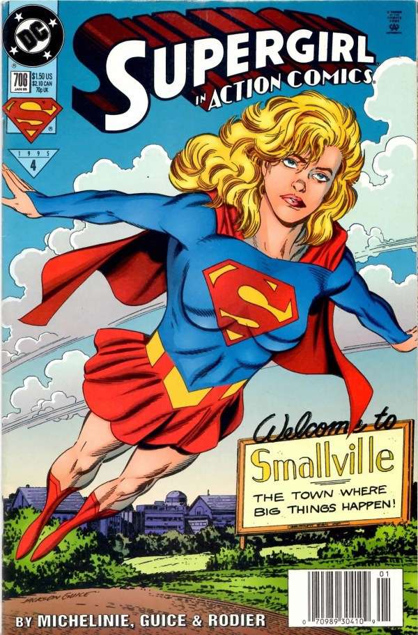 Action Comics #706 Newsstand Edition