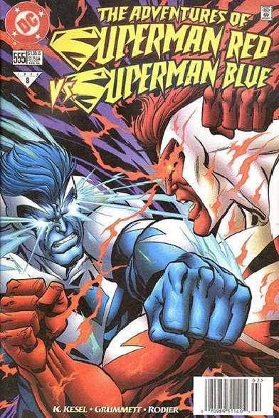 Adventures of Superman #555 Newsstand Edition