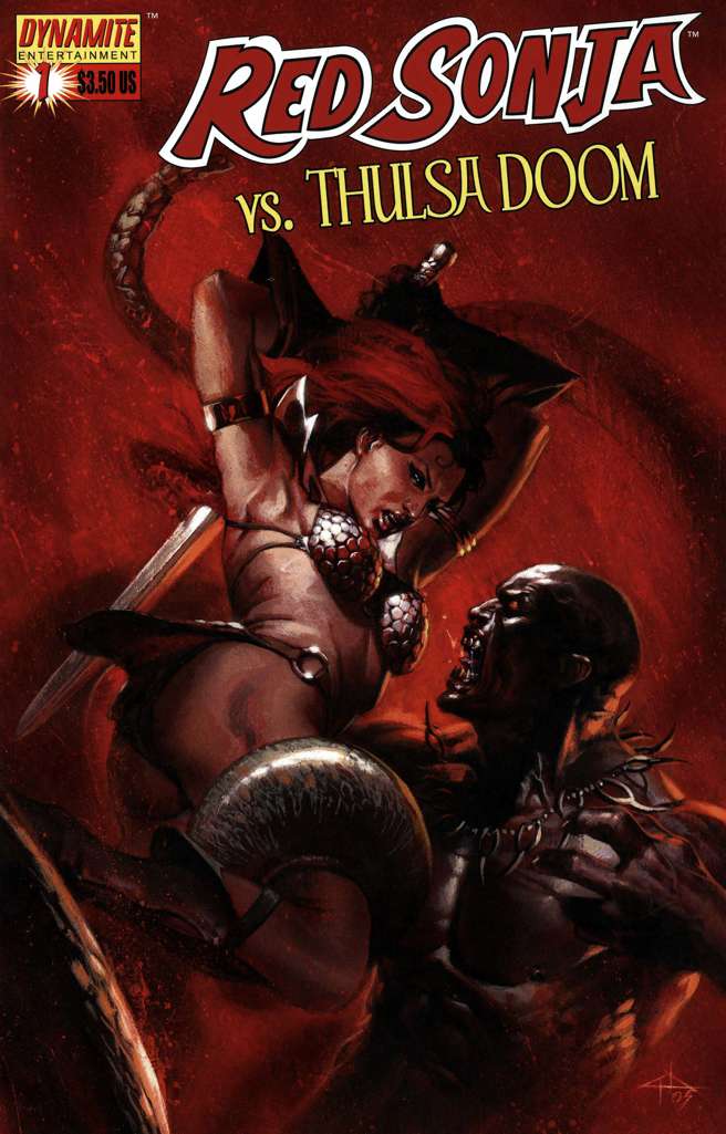 Red Sonja vs. Thulsa Doom #1 Variation B