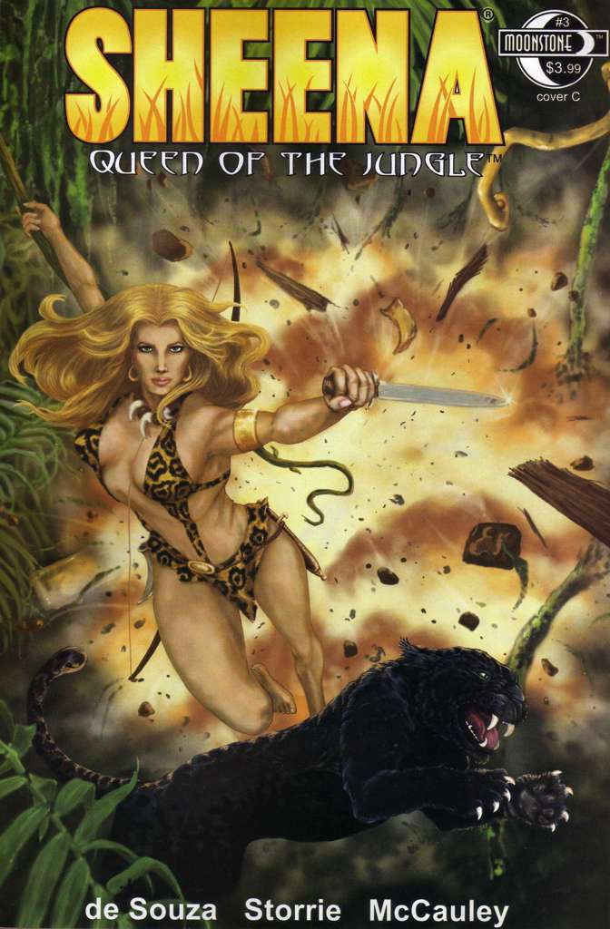 Sheena, Queen of the Jungle (Moonstone) #3 Variation C