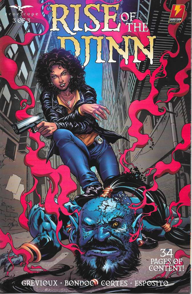 Rise of the Djinn #3 Variation B