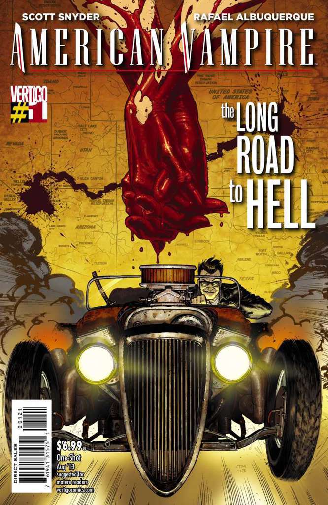 American Vampire: The Long Road to Hell #1 Variation A