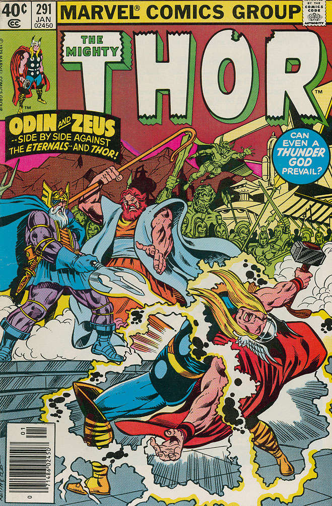 Thor #291 Newsstand Edition