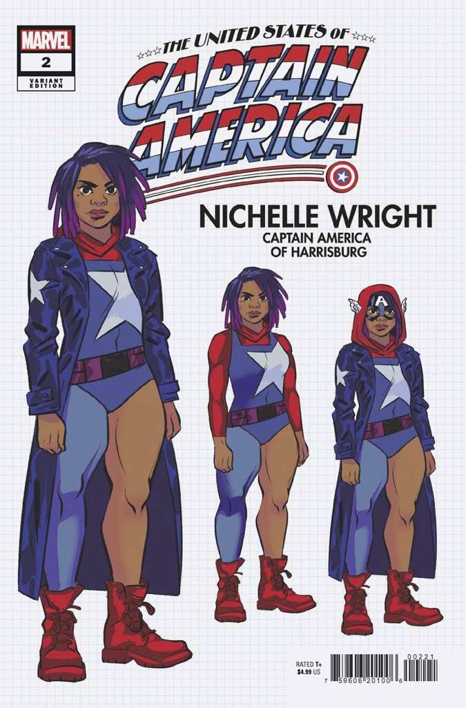 The United States of Captain America #2 Variation A