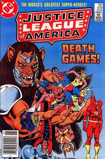 Justice League of America #222 Newsstand Edition