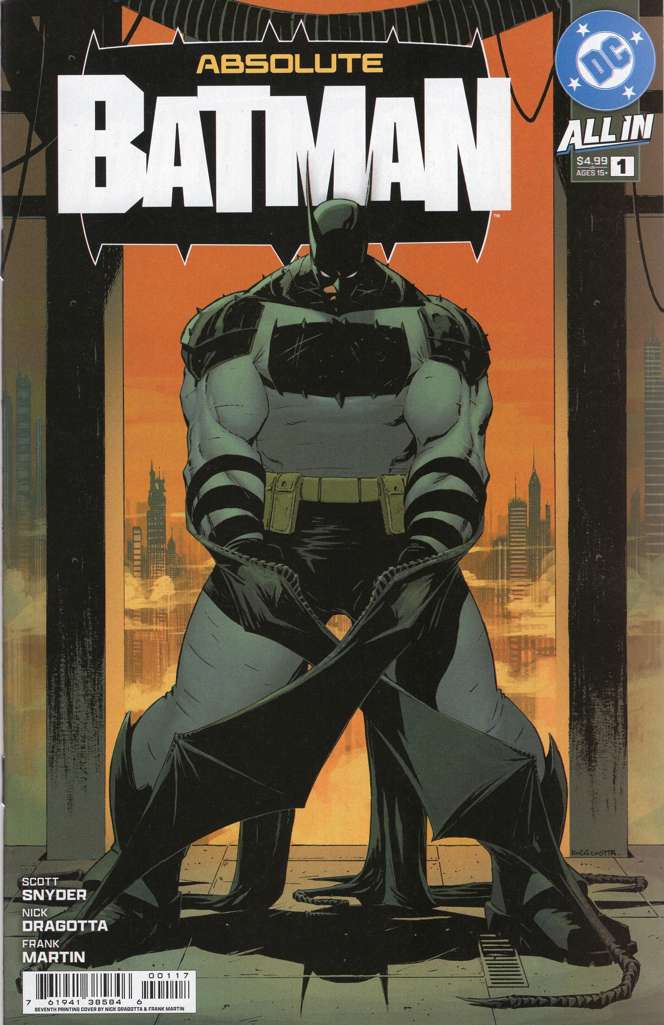 Absolute Batman #1 Variation A - 7th printing