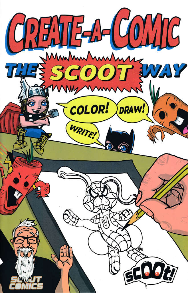 Create-A-Comic #1  - 2nd printing