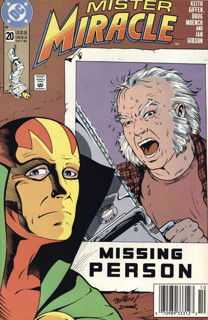 Mister Miracle (2nd Series) #20 Newsstand Edition