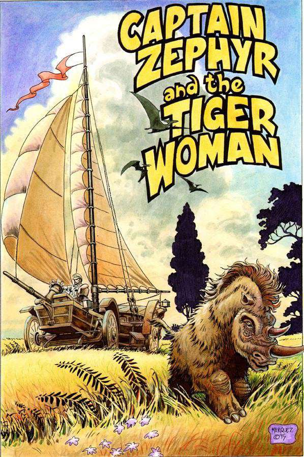 Captain Zephyr and the Tiger Woman
