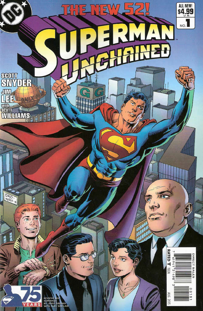 Superman Unchained #1 Variation G