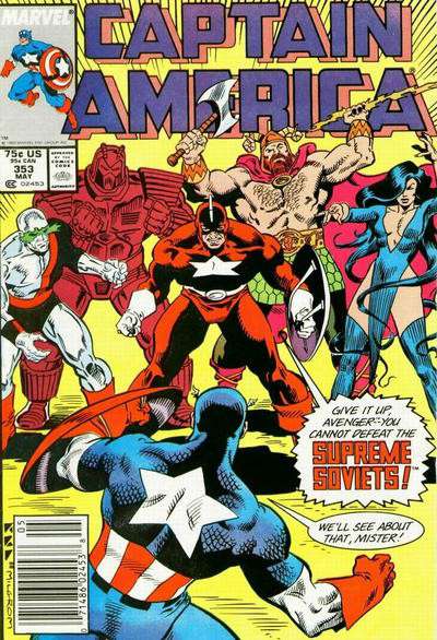 Captain America (1st Series) #353 Newsstand Edition