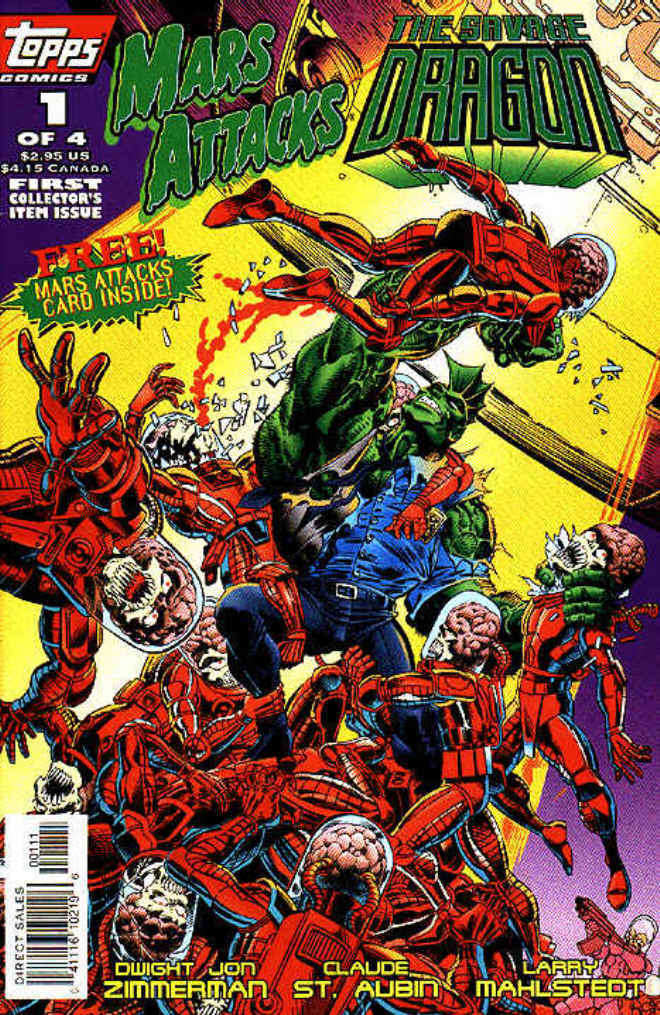 Mars Attacks the Savage Dragon