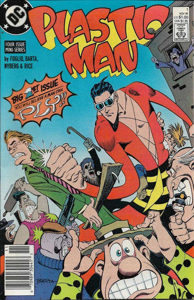 Plastic Man (3rd Series) #1 Newsstand Edition
