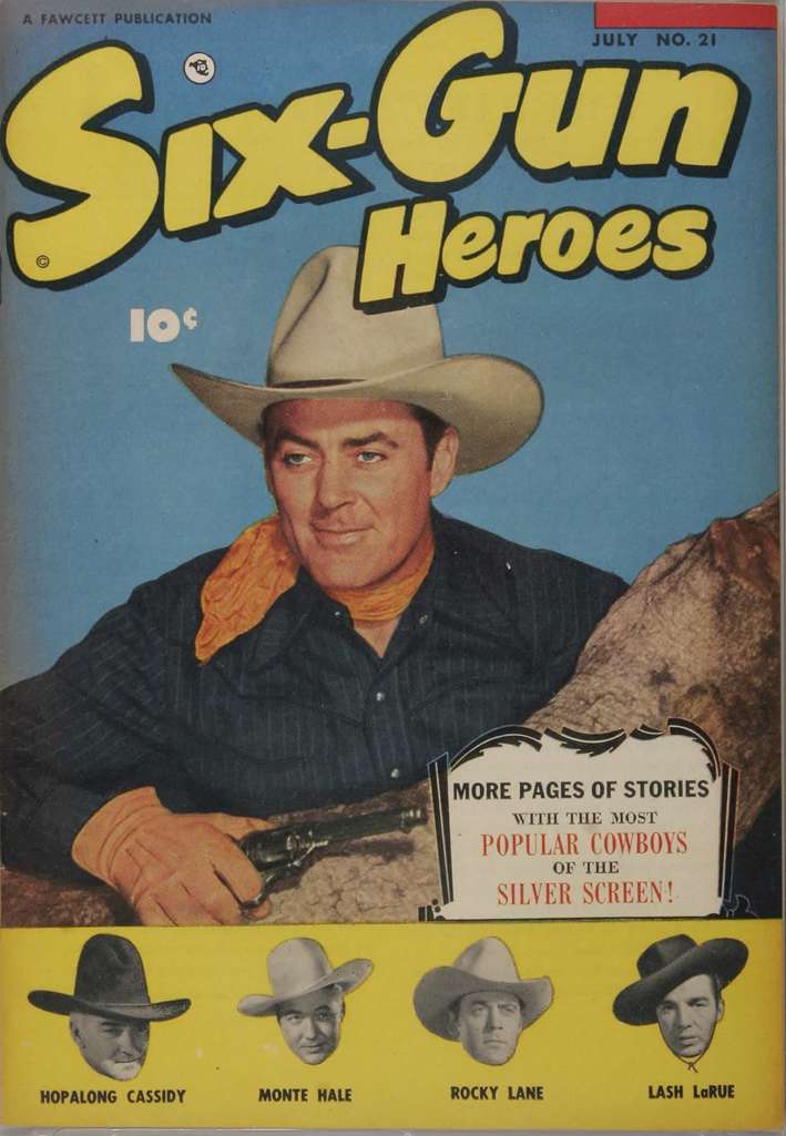 Six-Gun Heroes (Fawcett) #21