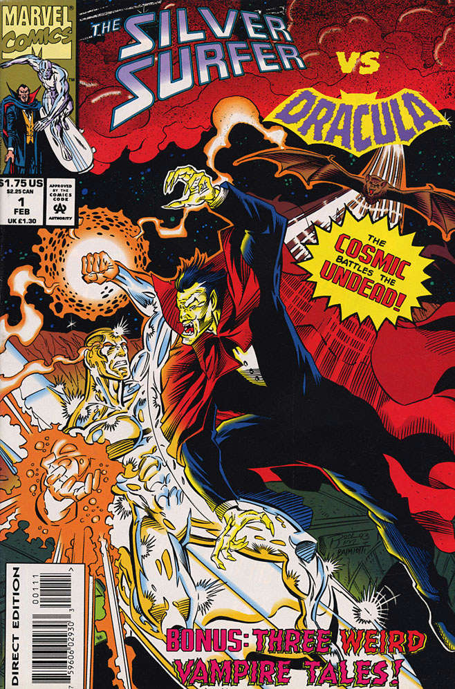 Silver Surfer Vs. Dracula