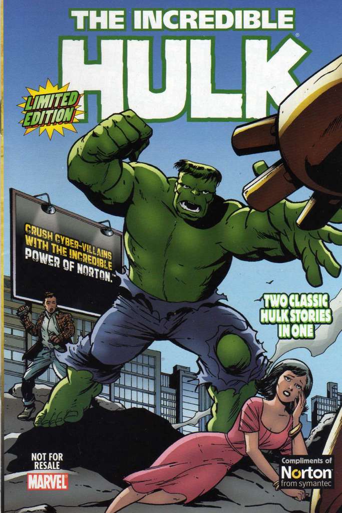 Hulk/Symantec Custom Comic