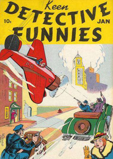 Keen Detective Funnies (Vol. 2)