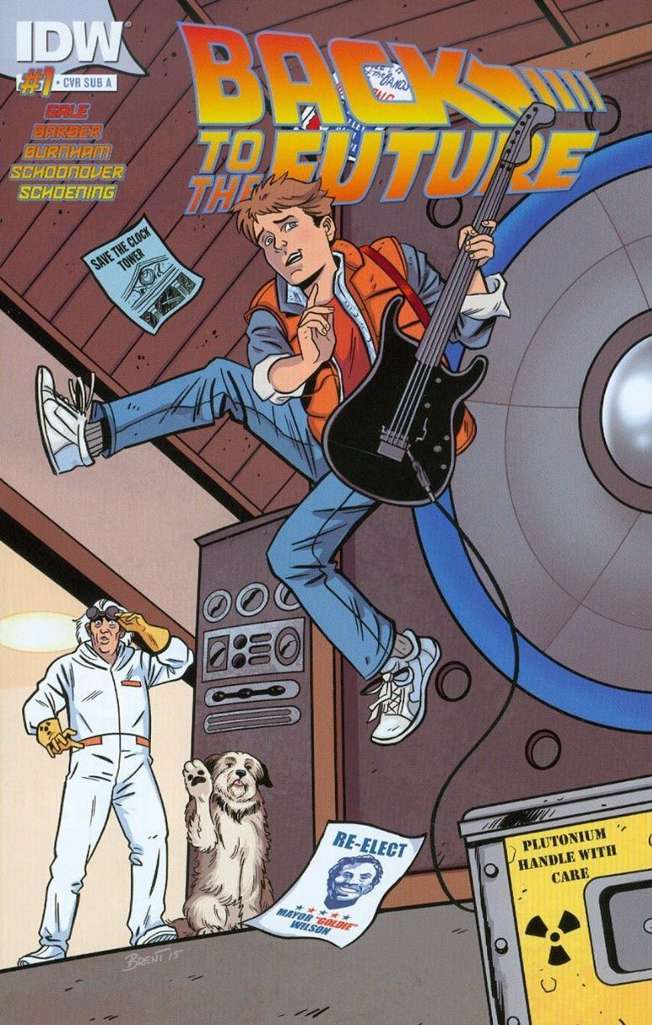 Back To The Future (IDW) #1 Variation A