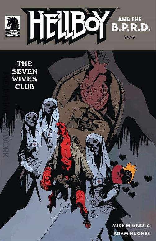 Hellboy and the B.P.R.D.: The Seven Wives Club #1 Variation B