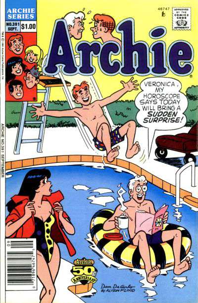Archie #391 Newsstand Edition