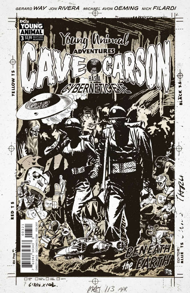 Cave Carson Has a Cybernetic Eye #3 Variation A