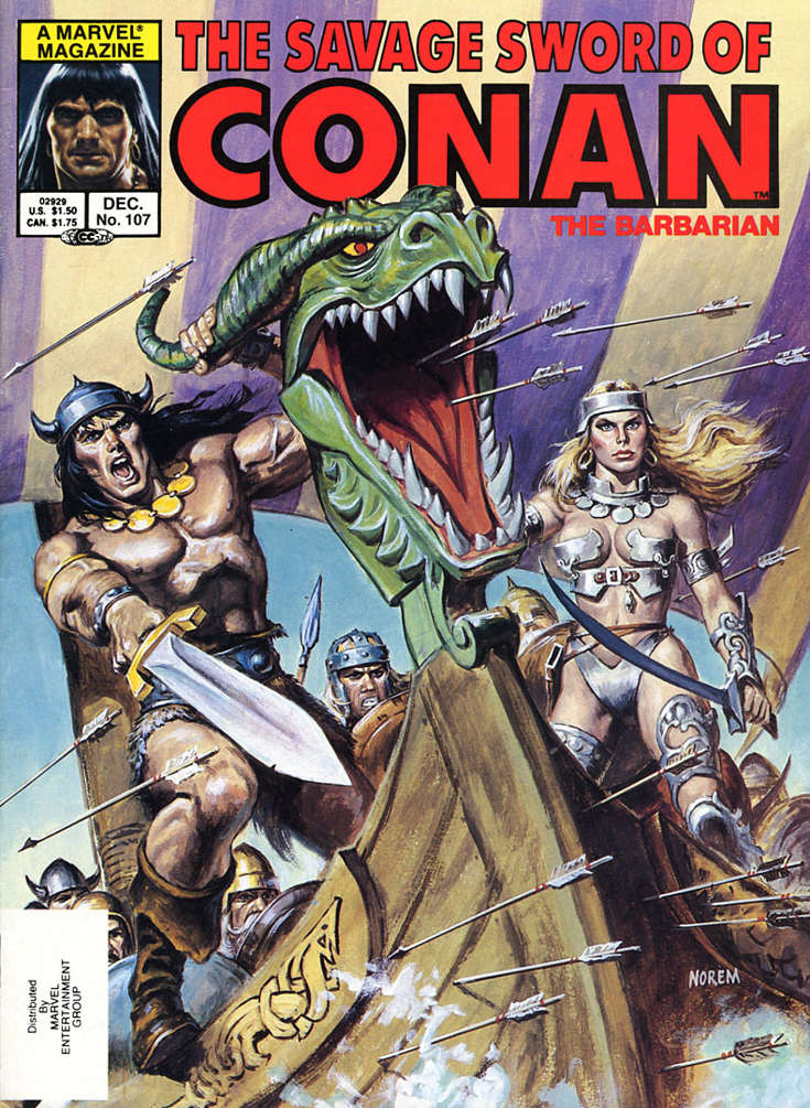 Savage Sword of Conan #107